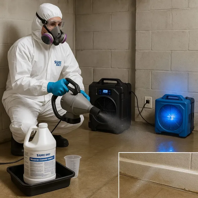 Sanitization and Odor Removal process in Charlotte Court House, VA